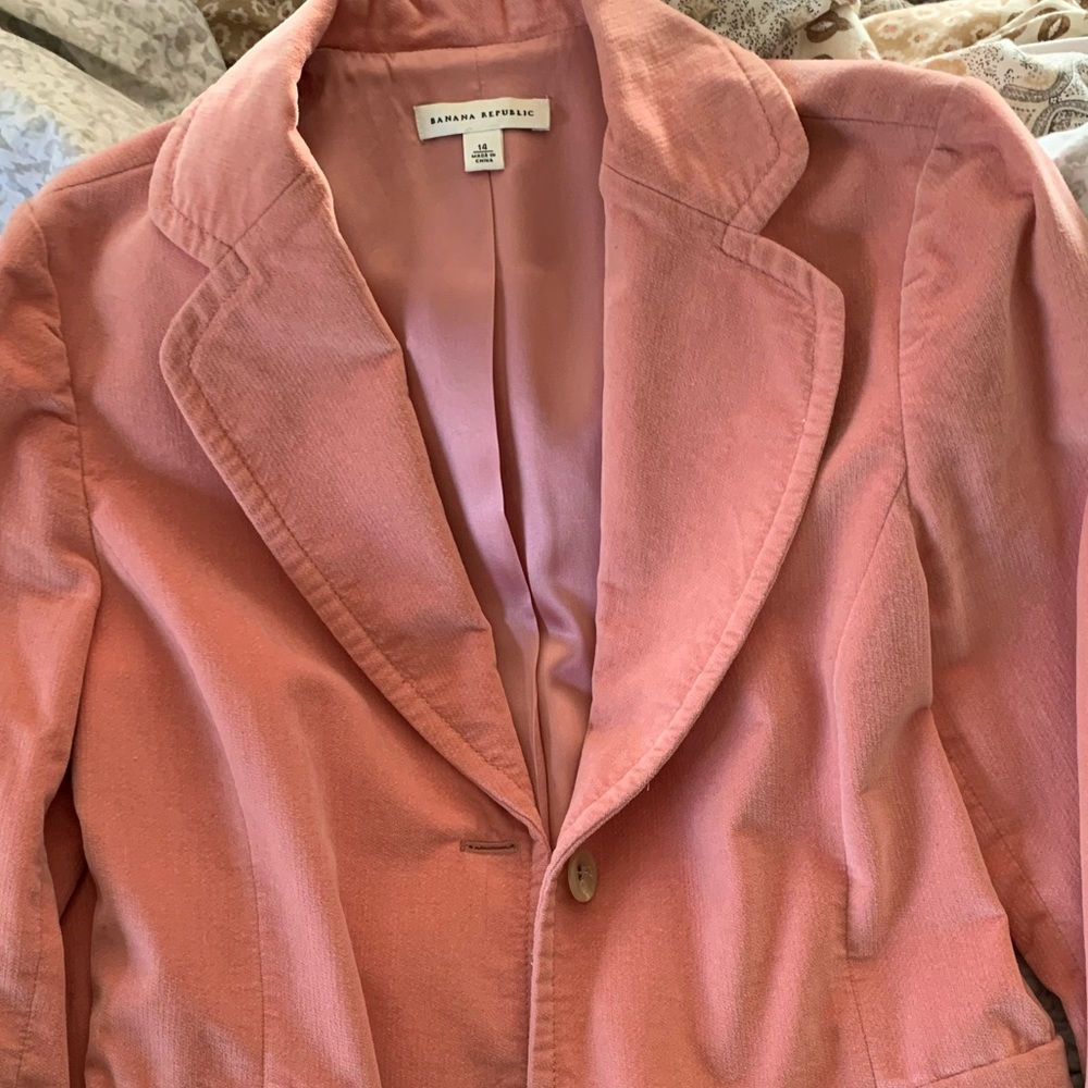 Banana Republic velvet jacket